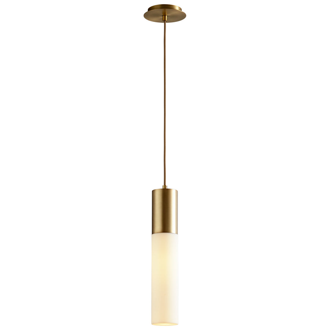 Oxygen Magnum 3-653-40 Pendant Light - Aged Brass
