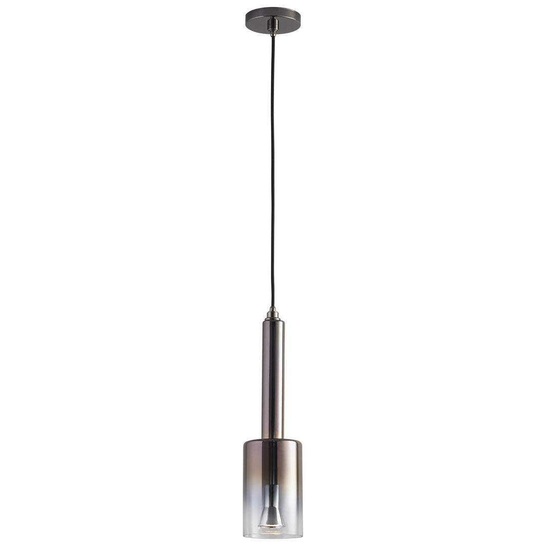 Oxygen Spindle 3-656-2018 Pendant Light - Gunmetal W/ Coffee Ombre