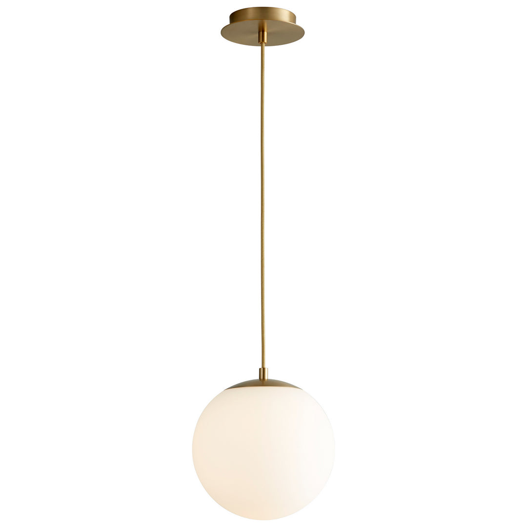 Oxygen Luna 3-672-40 Pendant Light - Aged Brass