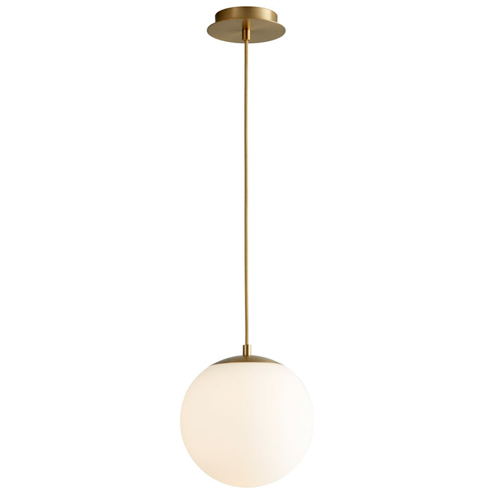 Oxygen Luna 3-672-40 Pendant Light - Aged Brass