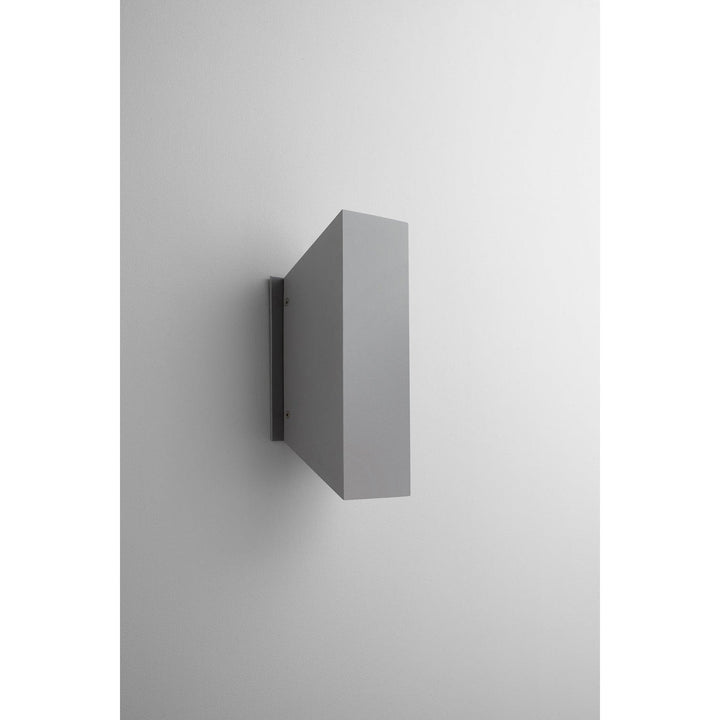 Oxygen 3-702-16 Duo LED Outdoor Lantern Gray