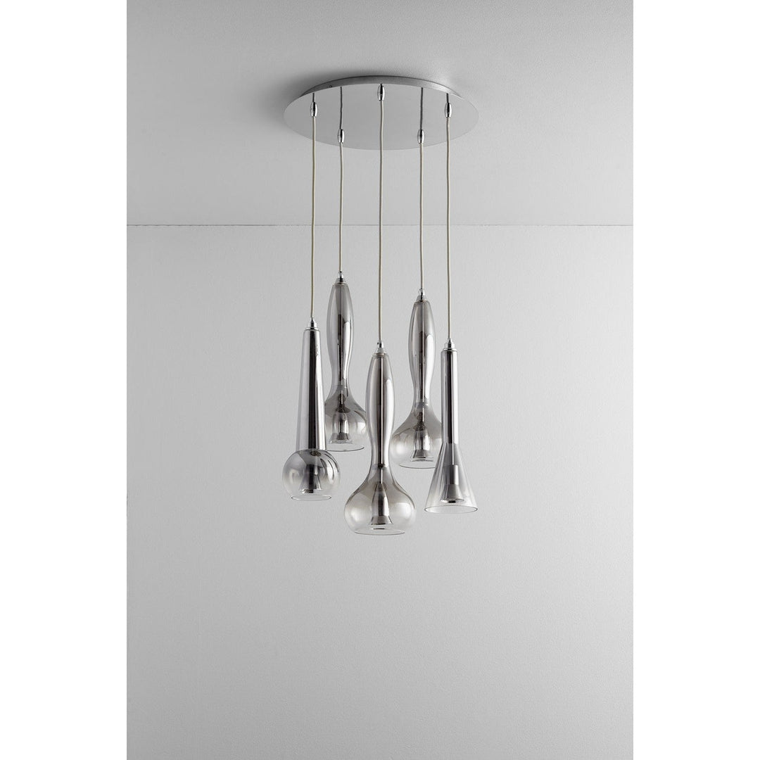 Oxygen Canopy Kit 3-8-6514 Pendant Light - Polished Chrome