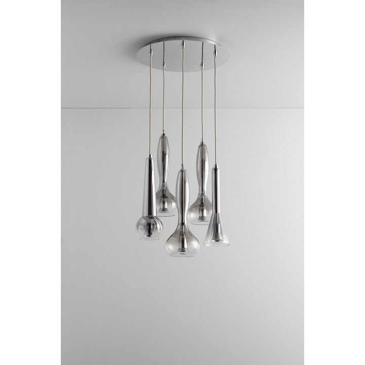 Oxygen Canopy Kit 3-8-6514 Pendant Light - Polished Chrome