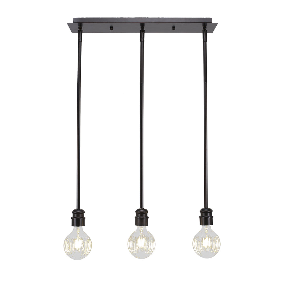 Toltec Edge 1153-es-led45c Pendant Light - Espresso