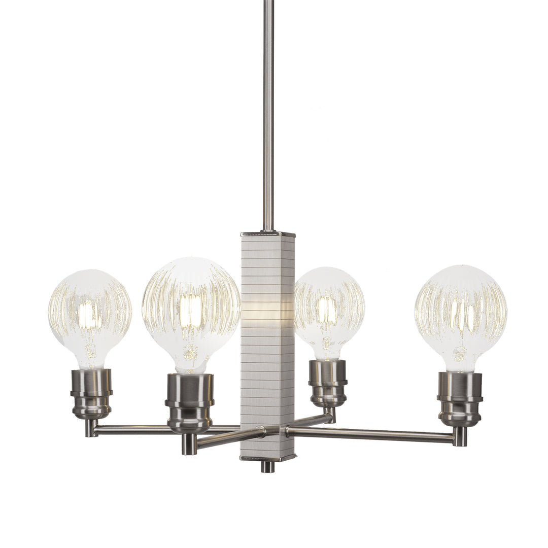 Toltec Edge 1154-bn-led45c Chandelier Light - Brushed Nickel