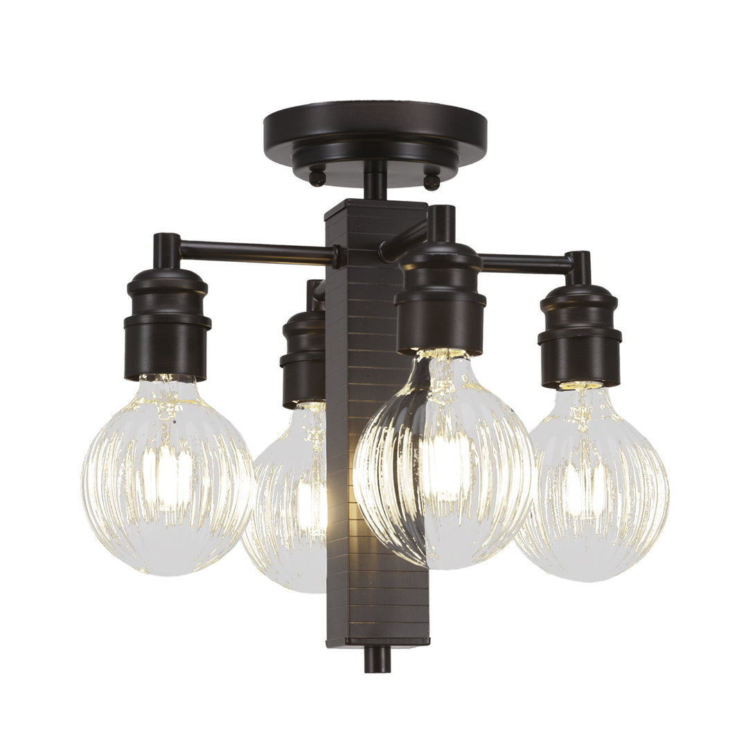 Toltec Edge 1157-es-led45c Ceiling Light - Espresso