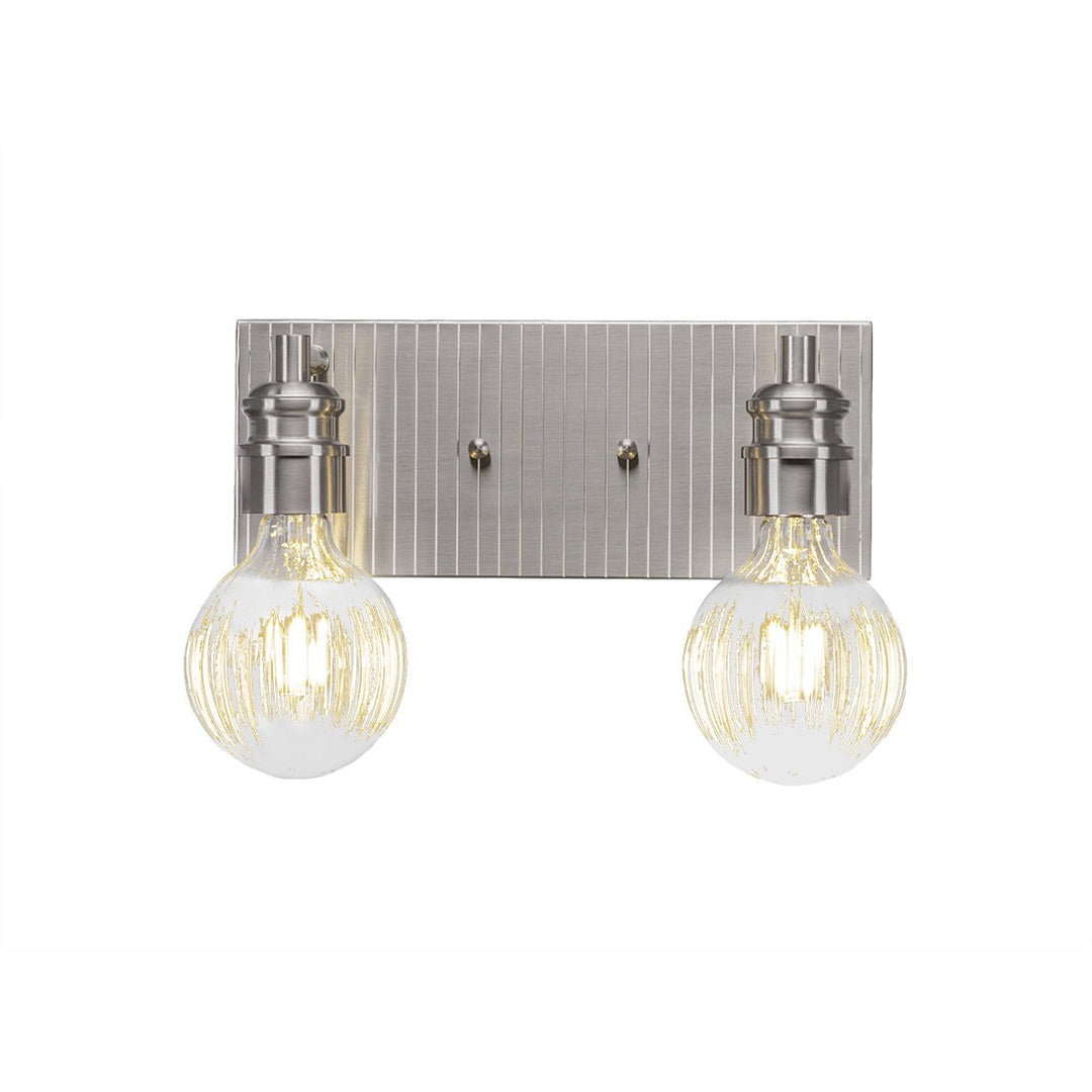 Toltec Edge 1162-bn-led45c Bath Vanity Light 13 in. wide - Brushed Nickel