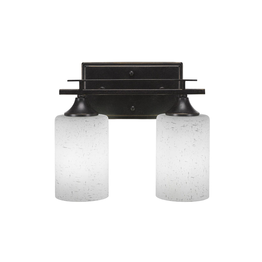 Toltec Uptowne 132-dg-310 Bath Vanity Light 12 in. wide - Dark Granite