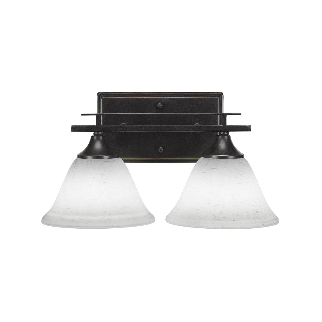 Toltec Uptowne 132-dg-311 Bath Vanity Light 15 in. wide - Dark Granite