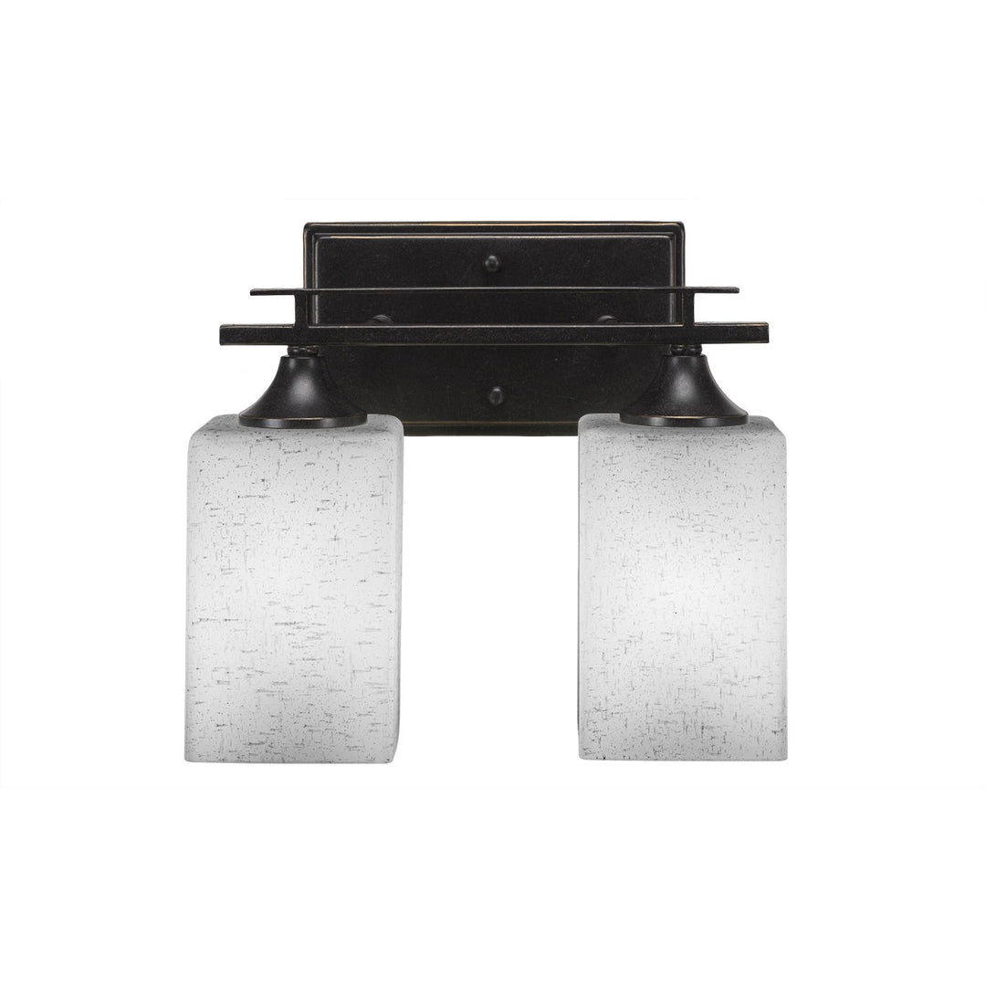 Toltec Uptowne 132-dg-531 Bath Vanity Light 12 in. wide - Dark Granite