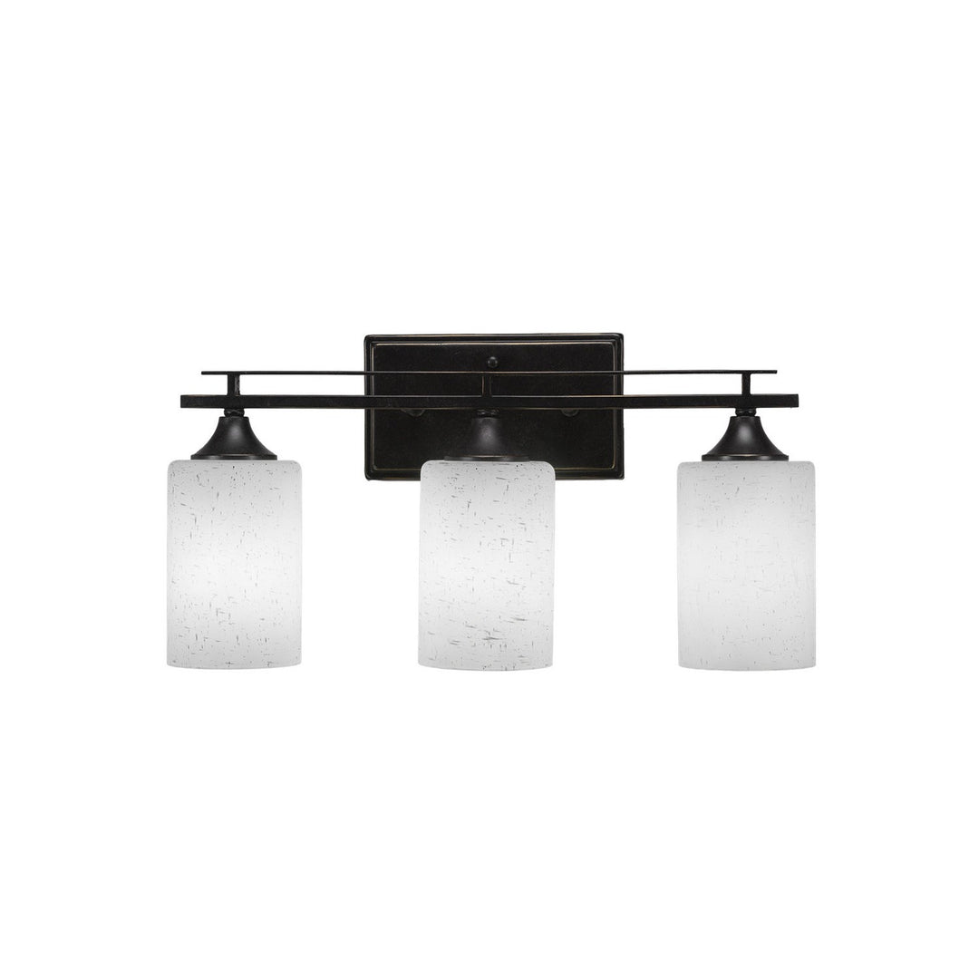 Toltec Uptowne 133-dg-310 Bath Vanity Light 20 in. wide - Dark Granite