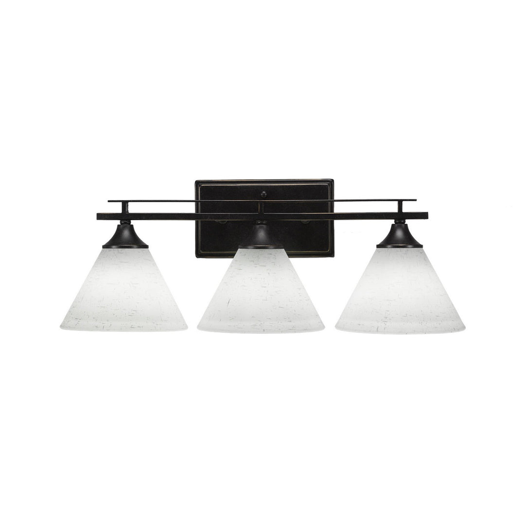 Toltec Uptowne 133-dg-312 Bath Vanity Light 22 in. wide - Dark Granite