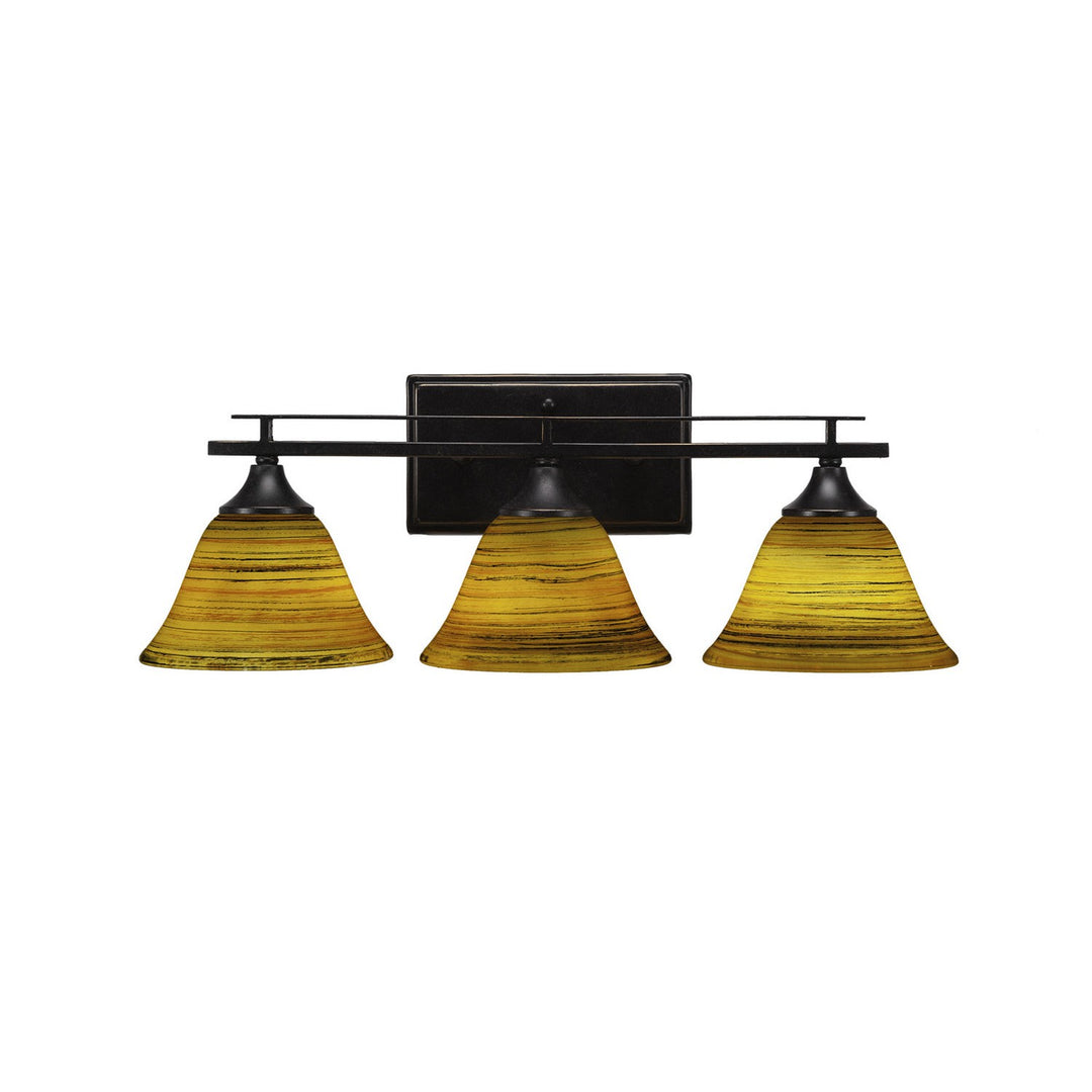 Toltec Uptowne 133-dg-454 Bath Vanity Light 22 in. wide - Dark Granite
