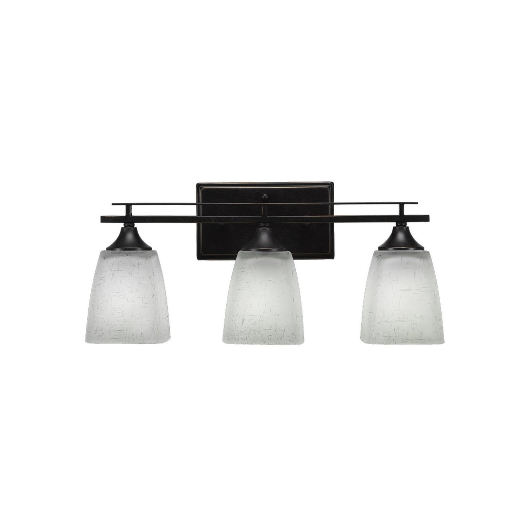 Toltec Uptowne 133-dg-460 Bath Vanity Light 18 in. wide - Dark Granite