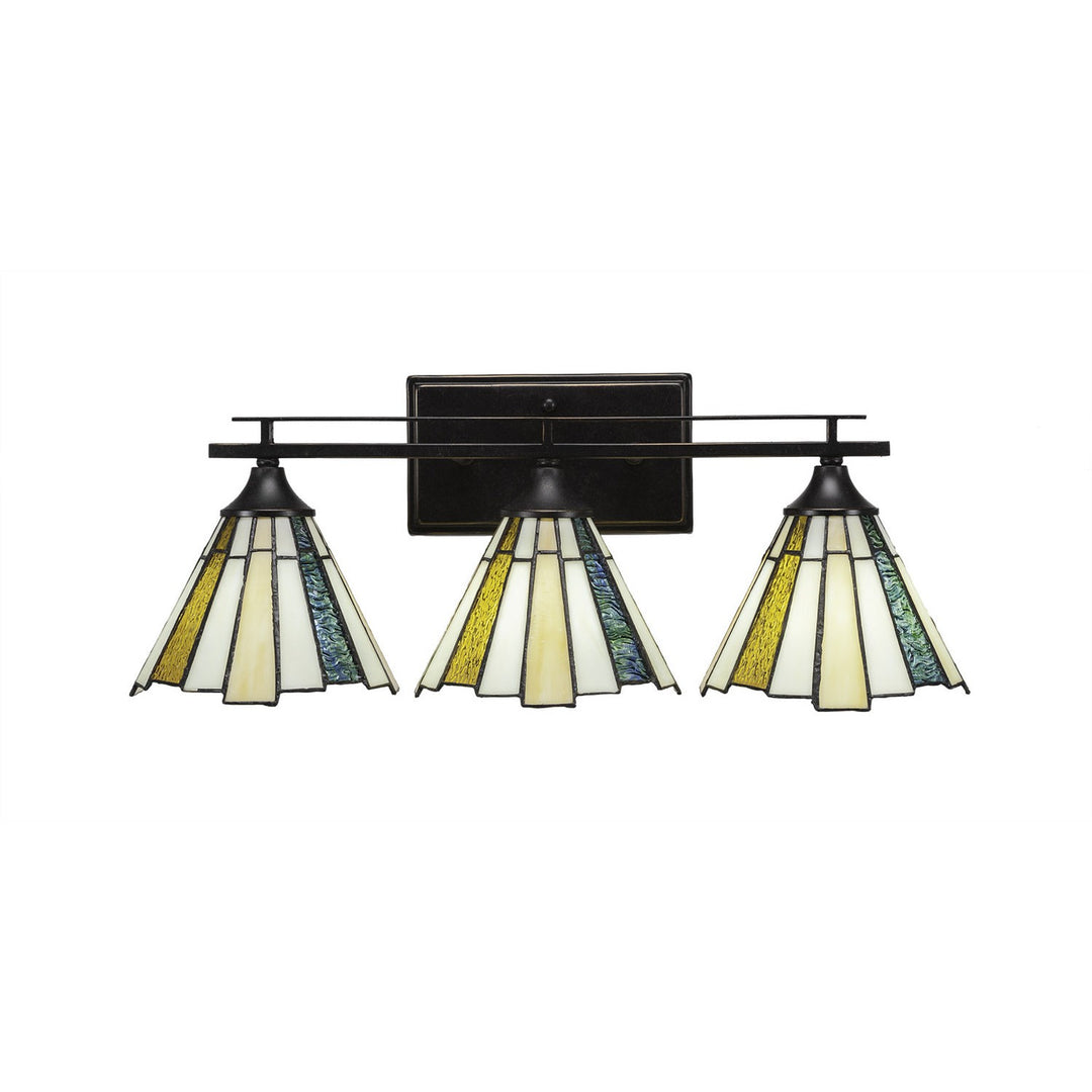 Toltec Uptowne 133-dg-9335 Bath Vanity Light 22 in. wide - Dark Granite