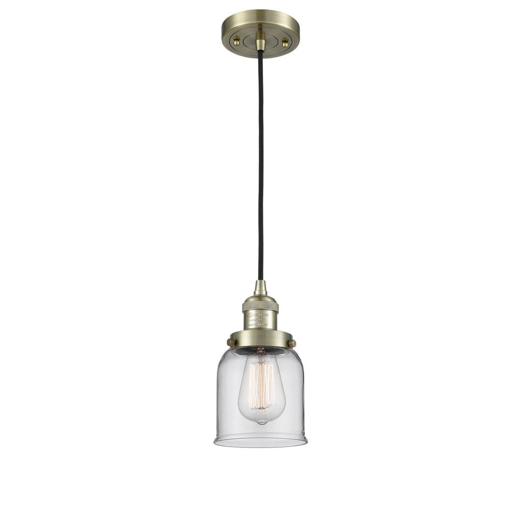 Innovations Franklin Restoration 201C-AB-G52-LED Pendant Light - Antique Brass