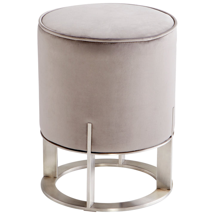 Cyan 09593 Ottomans & Stools - Brushed Stainless Steel