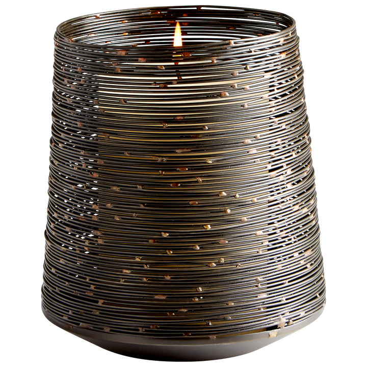 Cyan 09701 Candle Holders - Antique Black