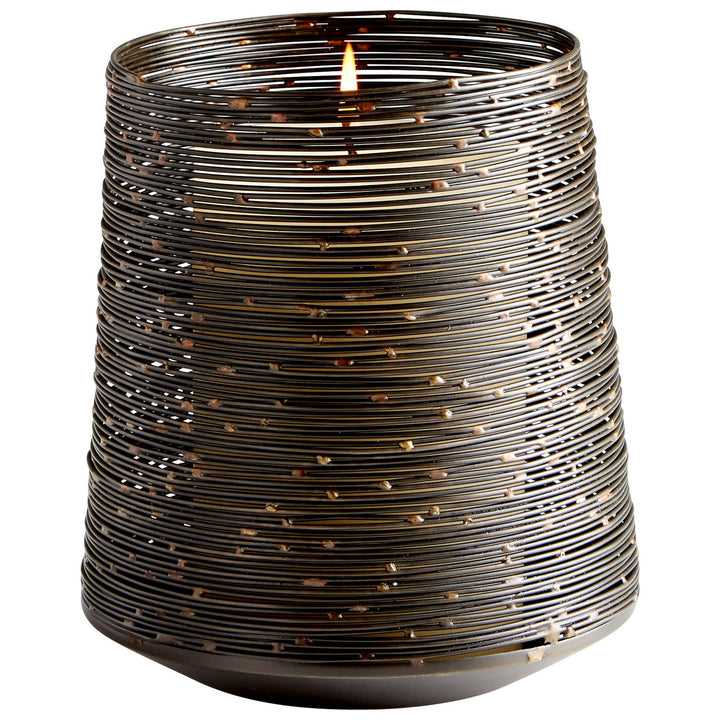 Cyan 09701 Candle Holders - Antique Black
