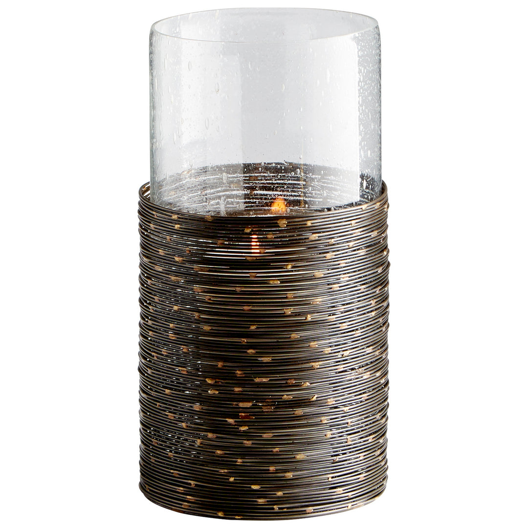 Cyan 09702 Candle Holders - Antique Black