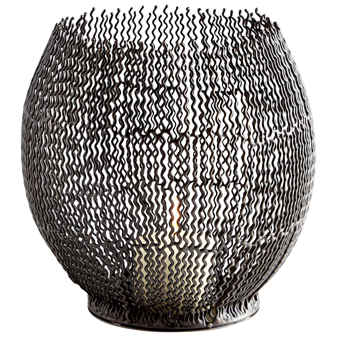 Cyan 09707 Candle Holders - Graphite