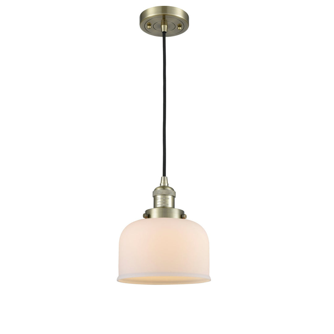 Innovations Franklin Restoration 201C-AB-G71-LED Pendant Light - Antique Brass