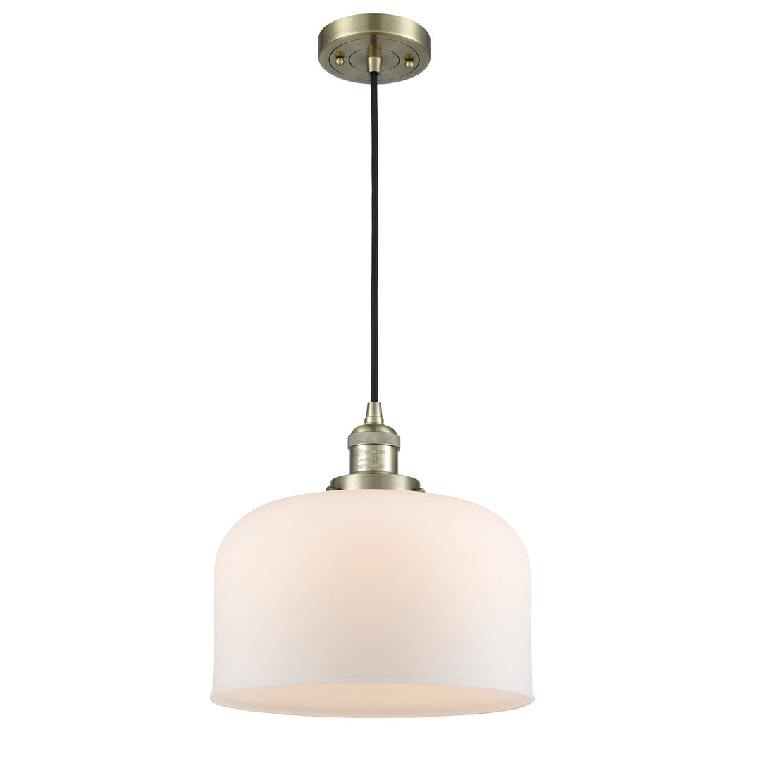 Innovations Franklin Restoration 201C-AB-G71-L-LED Pendant Light - Antique Brass