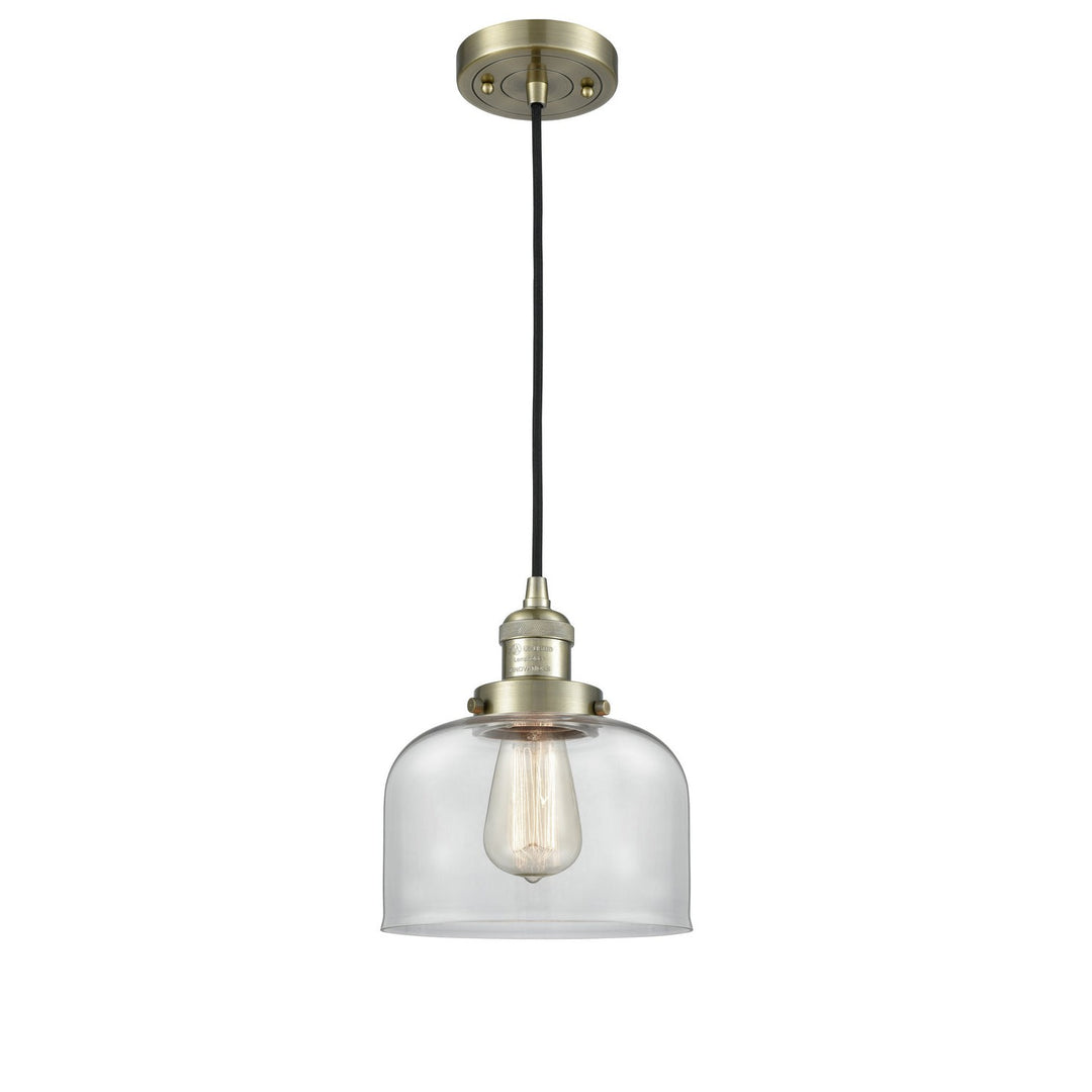Innovations Franklin Restoration 201C-AB-G72-LED Pendant Light - Antique Brass