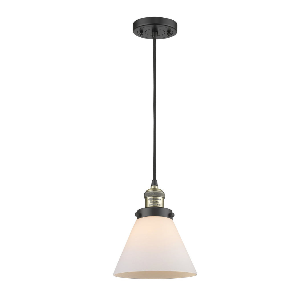 Innovations Franklin Restoration 201C-BAB-G41 Pendant Light - Black Antique Brass