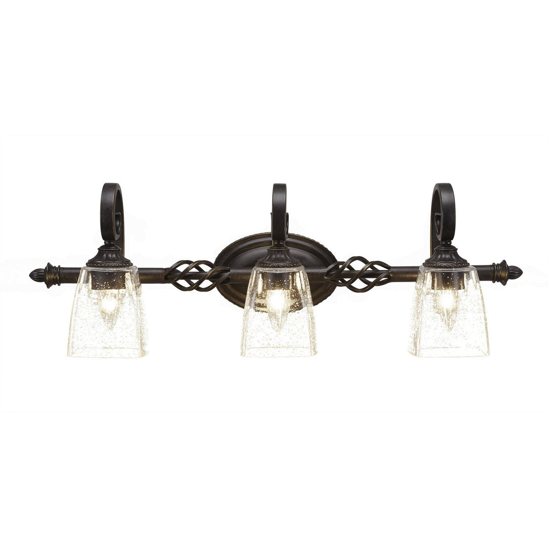 Toltec Eleganté 163-dg-461 Bath Vanity Light 29 in. wide - Dark Granite