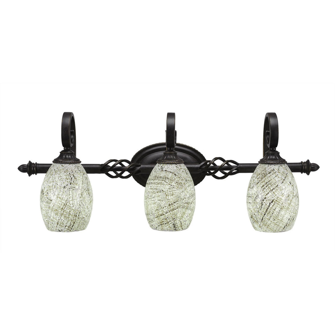 Toltec Eleganté 163-dg-5054 Bath Vanity Light 29 in. wide - Dark Granite