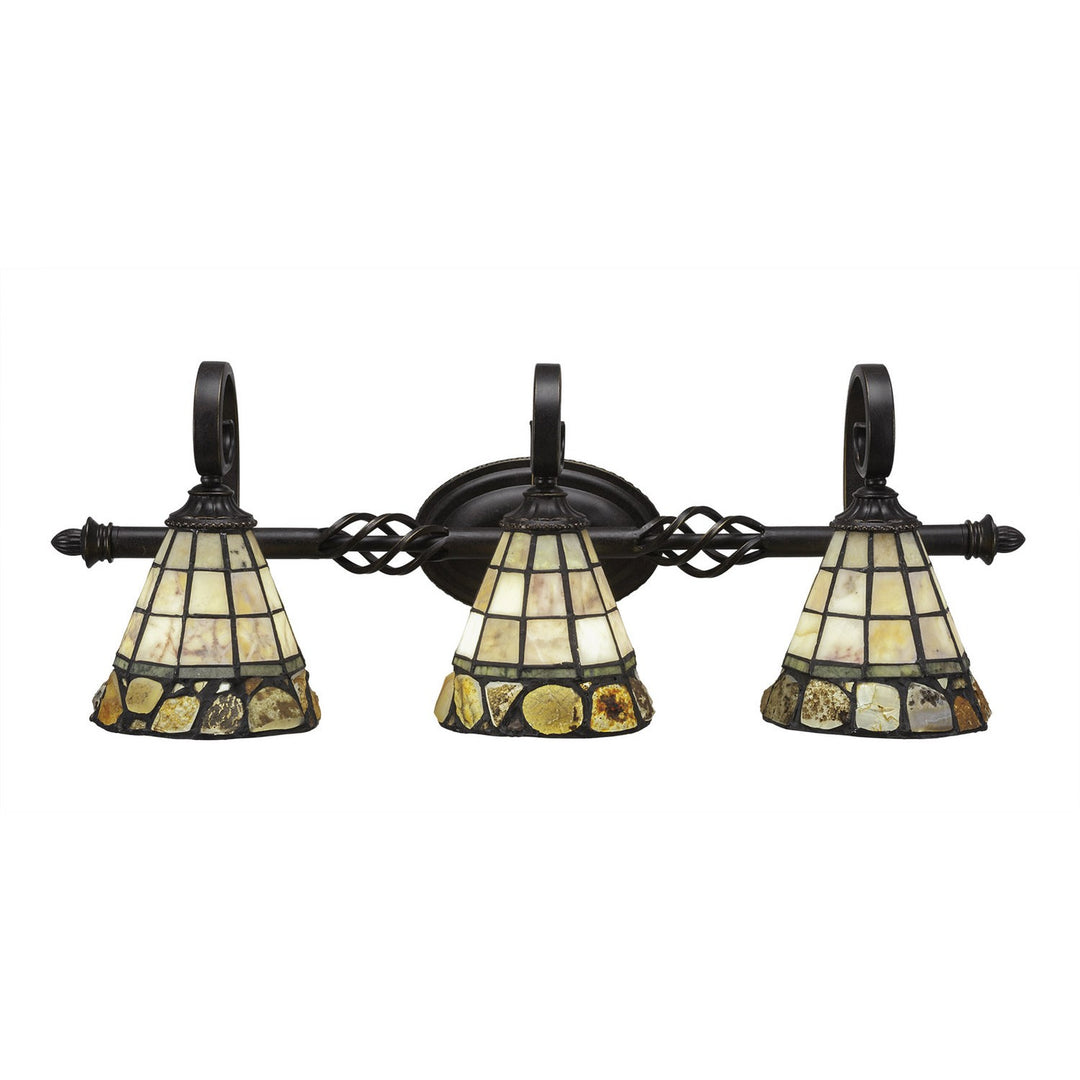 Toltec Eleganté 163-dg-9735 Bath Vanity Light 29 in. wide - Dark Granite
