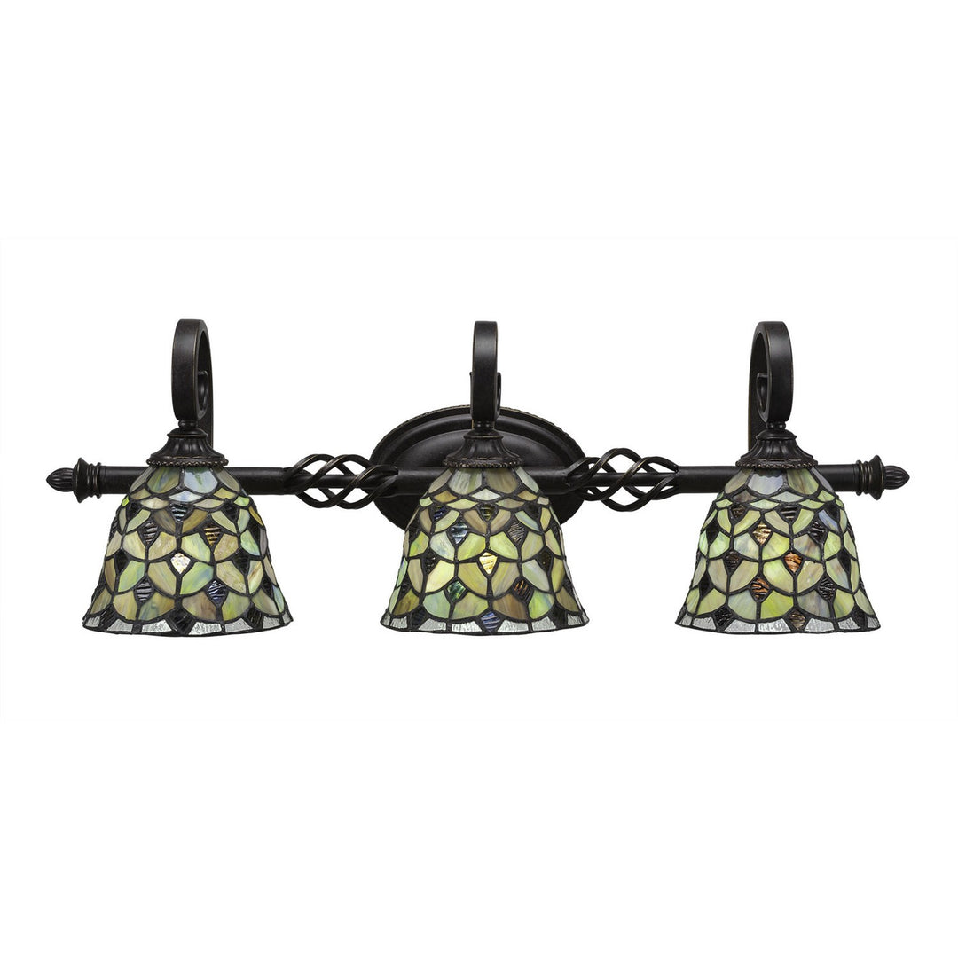 Toltec Eleganté 163-dg-9965 Bath Vanity Light 29 in. wide - Dark Granite