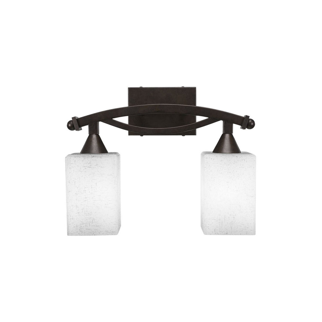 Toltec Bow 172-brz-531 Bath Vanity Light 16 in. wide - Bronze