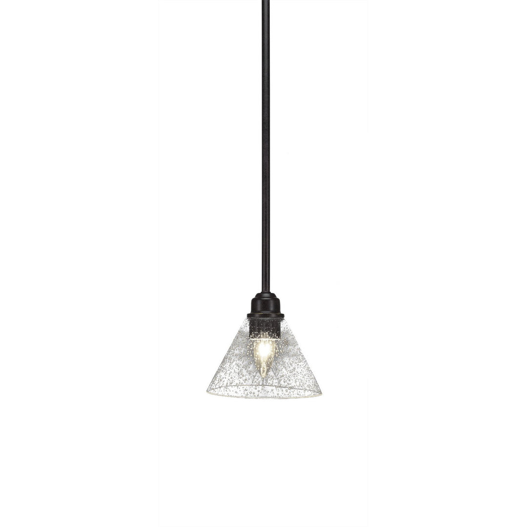 Toltec Blacksmith 1761-302 Pendant Light - Painted Wood-Look & Dark Granite