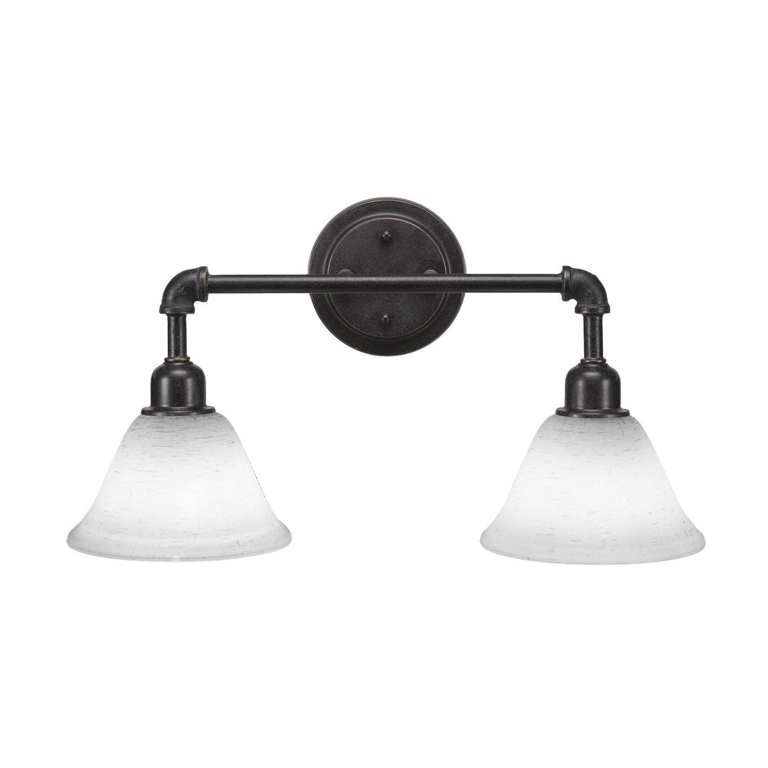 Toltec Vintage 182-dg-311 Bath Vanity Light 20 in. wide - Dark Granite