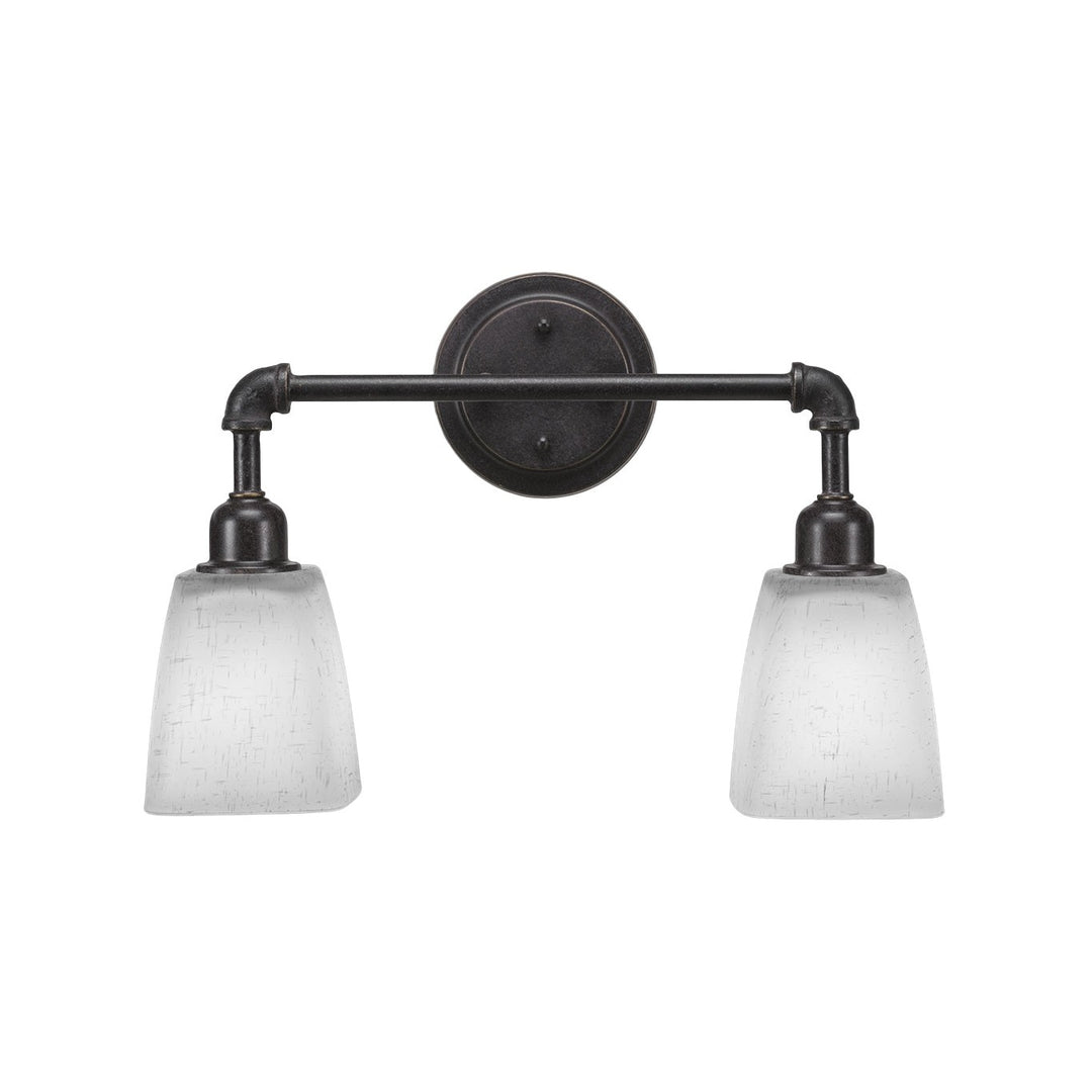 Toltec Vintage 182-dg-460 Bath Vanity Light 18 in. wide - Dark Granite