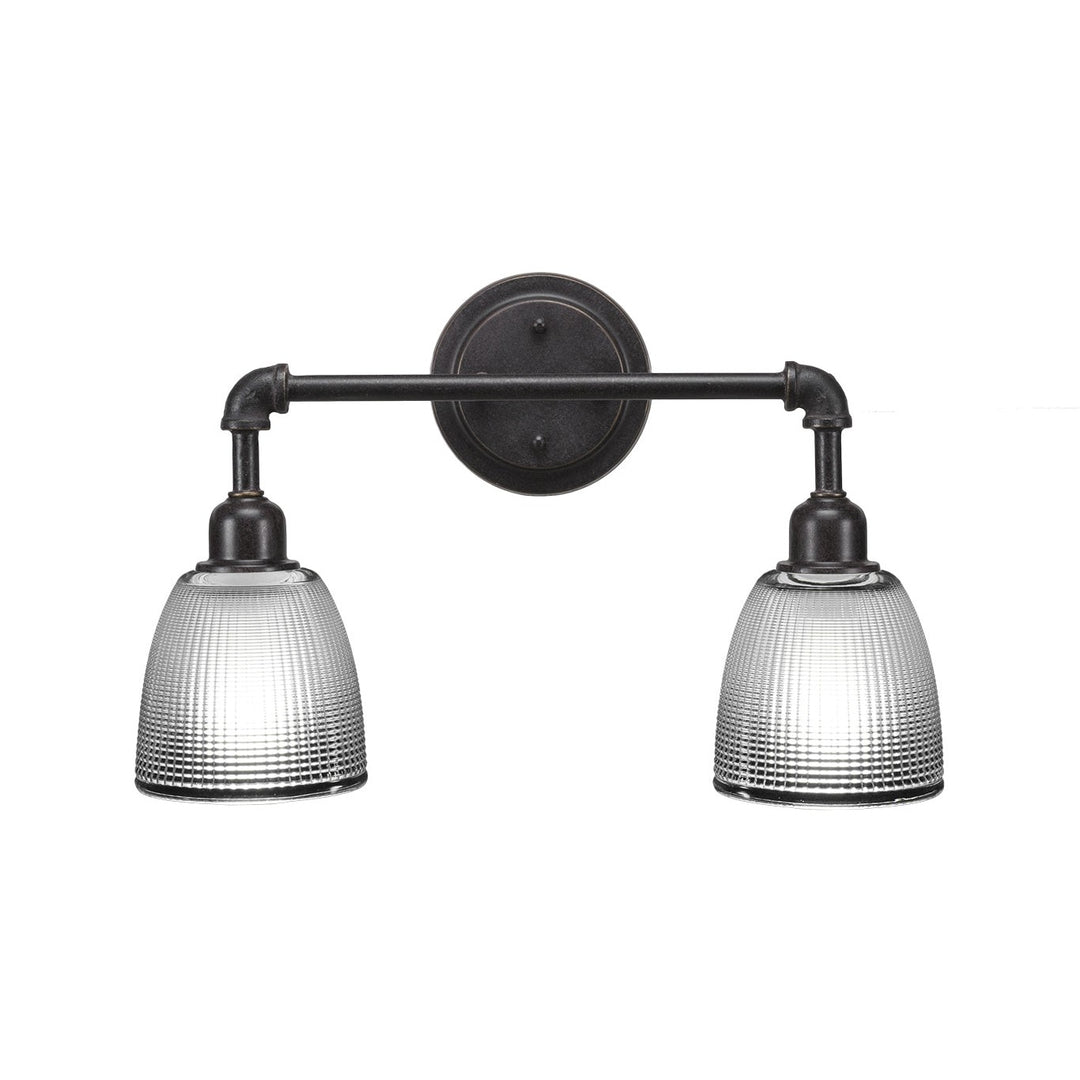 Toltec Vintage 182-dg-500 Bath Vanity Light 21 in. wide - Dark Granite