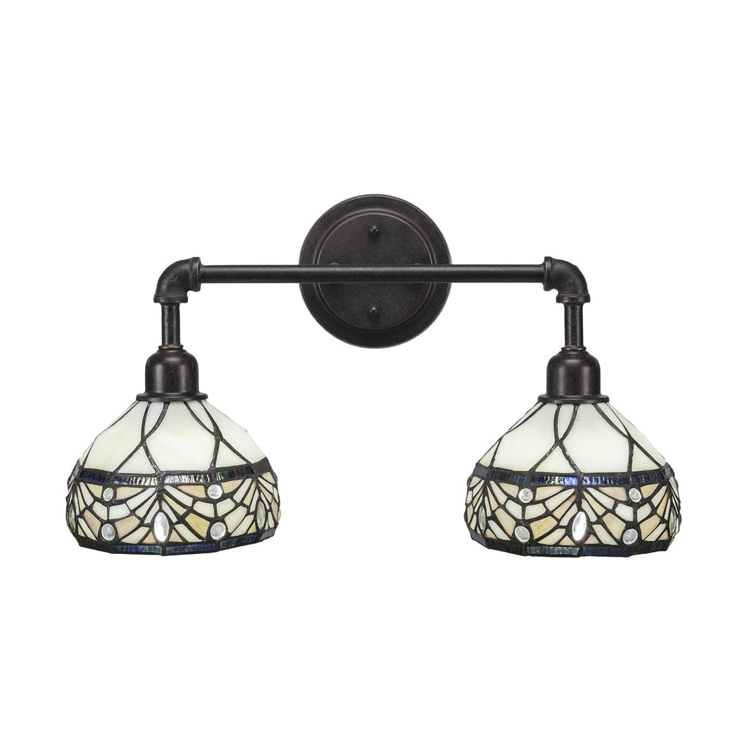 Toltec Vintage 182-dg-9485 Bath Vanity Light 20 in. wide - Dark Granite