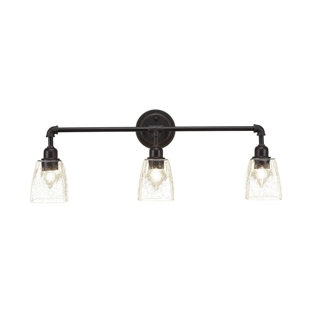 Toltec Vintage 183-dg-461 Bath Vanity Light 31 in. wide - Dark Granite