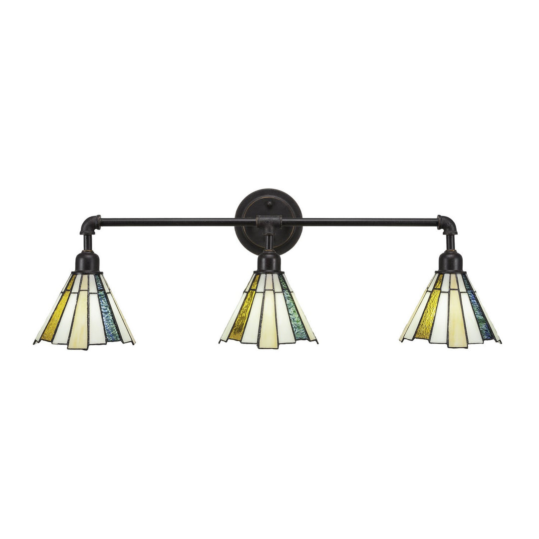 Toltec Vintage 183-dg-9335 Bath Vanity Light 34 in. wide - Dark Granite