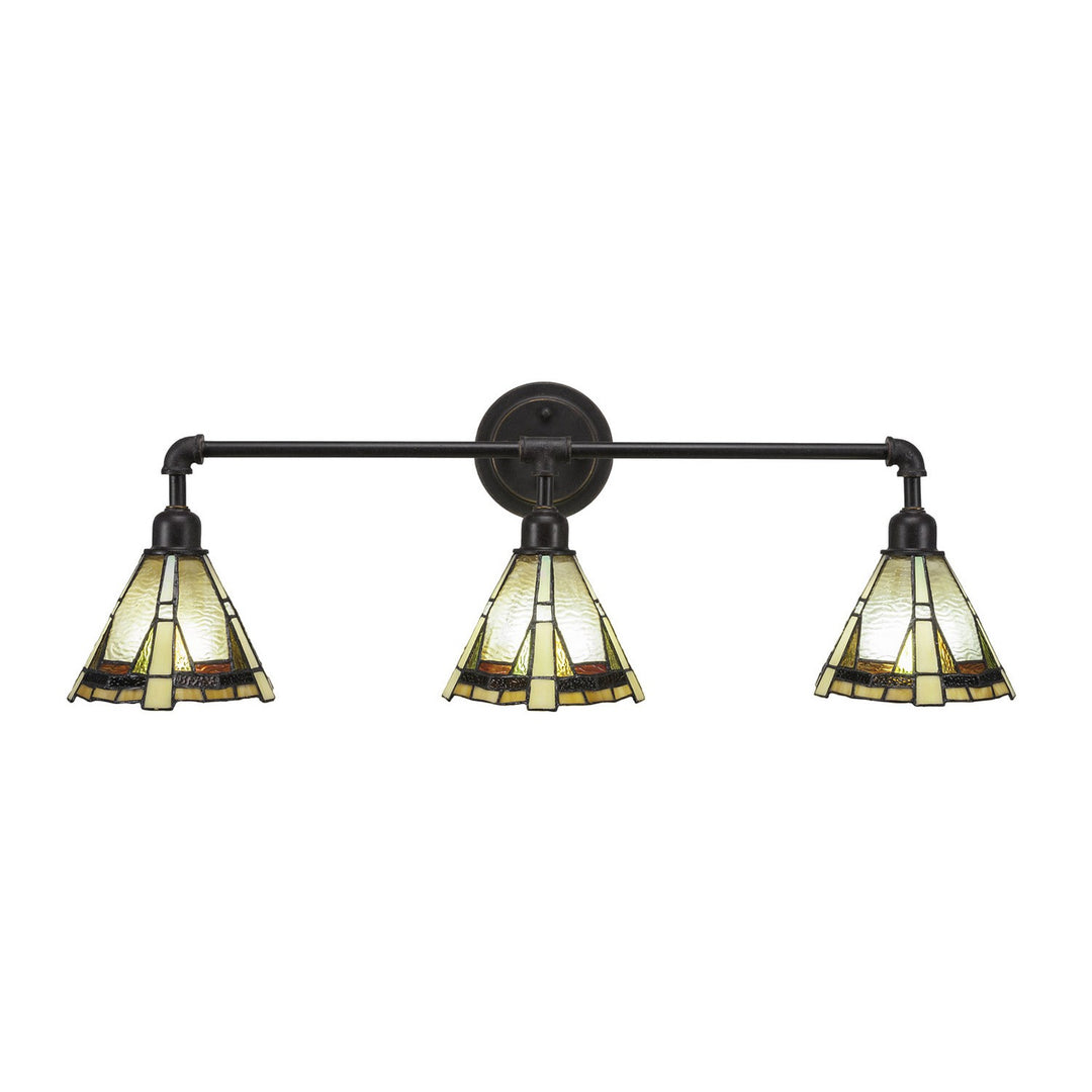 Toltec Vintage 183-dg-9345 Bath Vanity Light 34 in. wide - Dark Granite