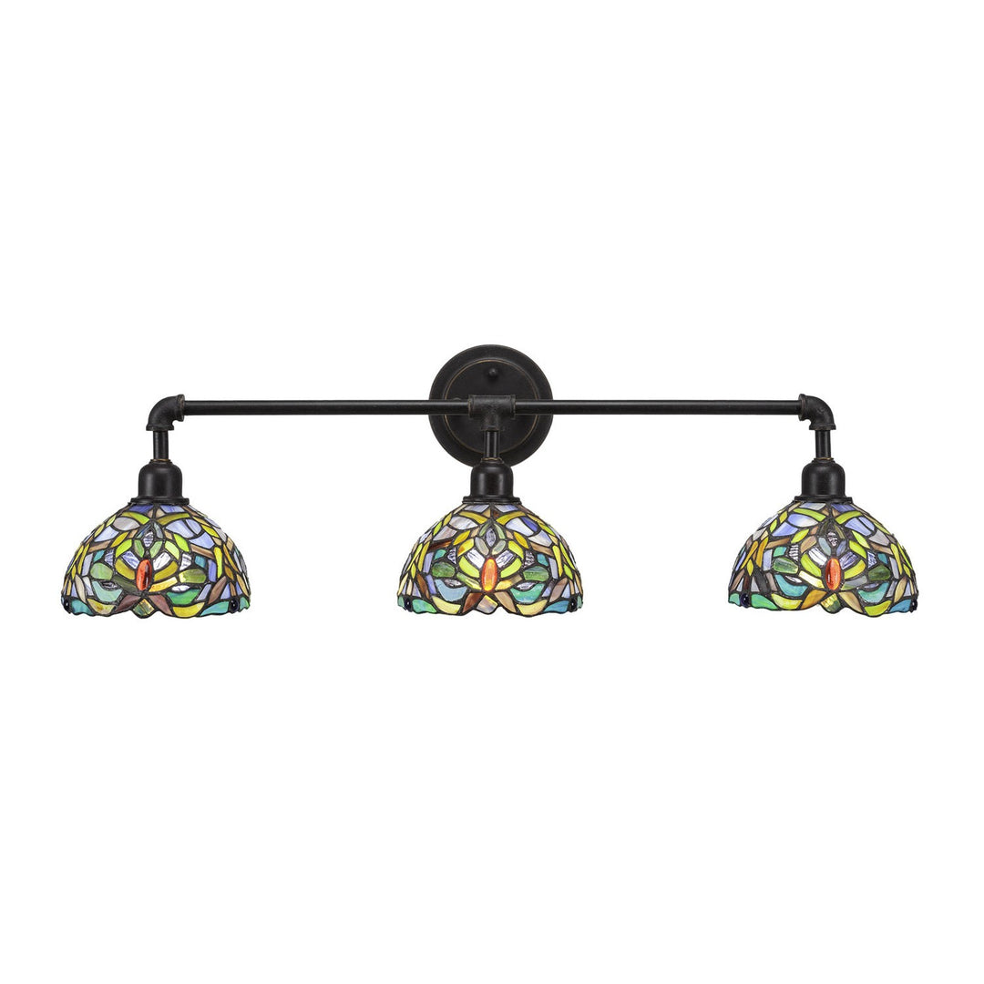 Toltec Vintage 183-dg-9905 Bath Vanity Light 34 in. wide - Dark Granite