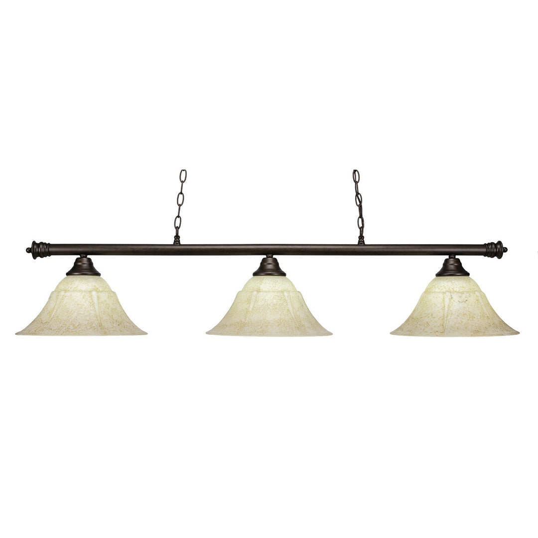 Toltec Round 1873bz Pendant Light - Bronze