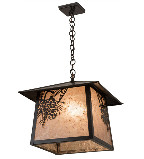 Meyda Tiffany Lighting 92502 Stillwater Pendant Outdoor Bronze / Dark