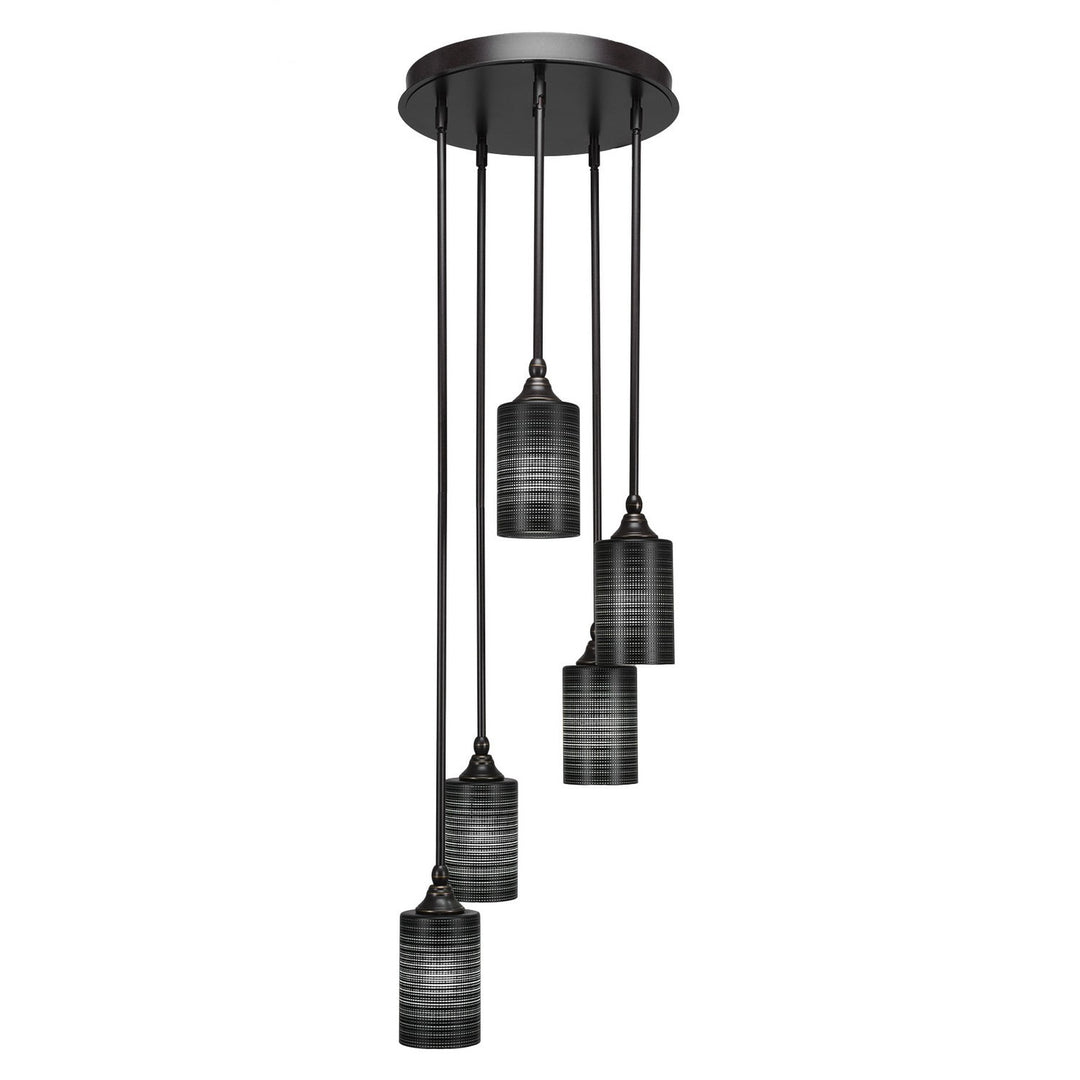 Toltec Empire 2145-dg-4069 Pendant Light - Dark Granite