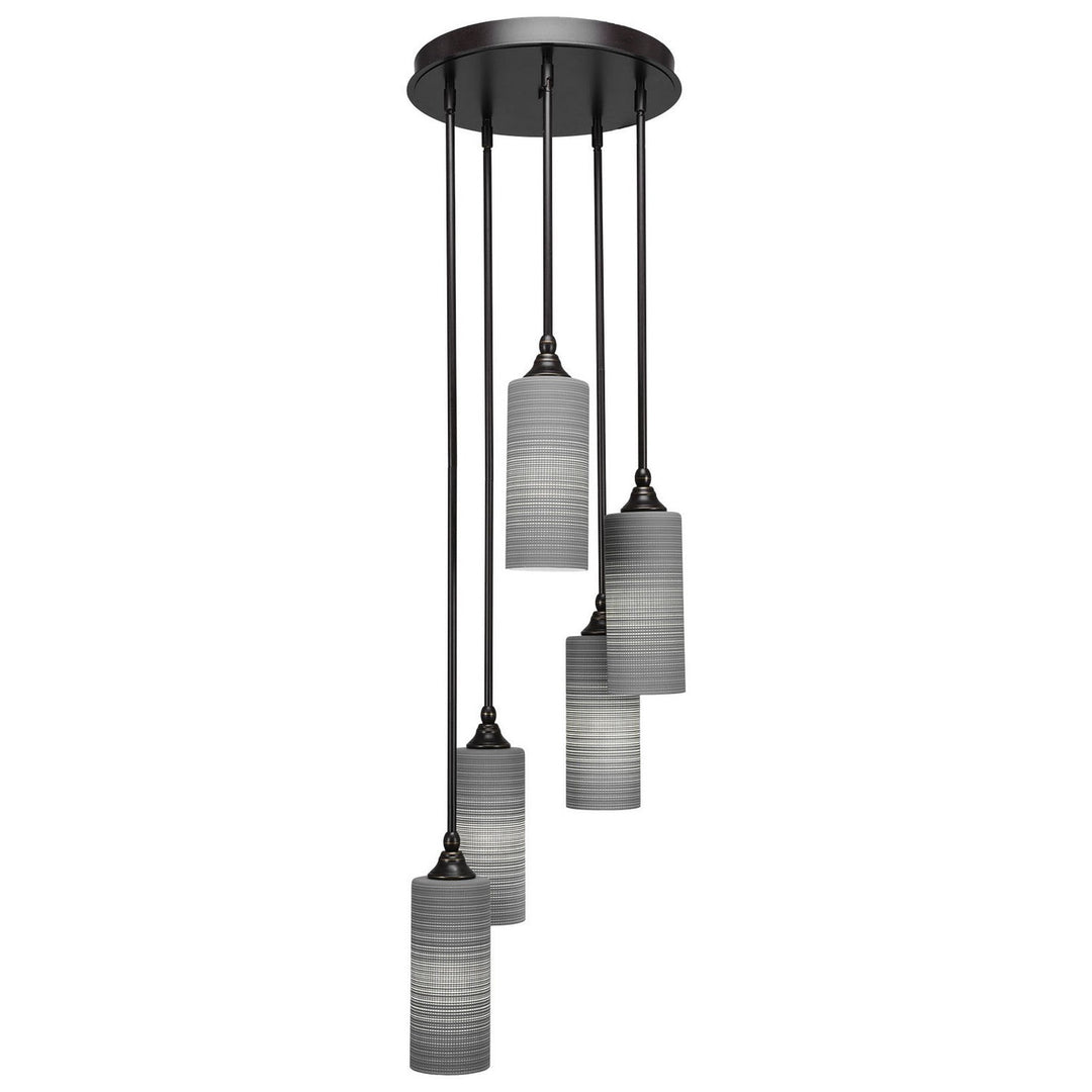 Toltec Empire 2145-dg-4092 Pendant Light - Dark Granite