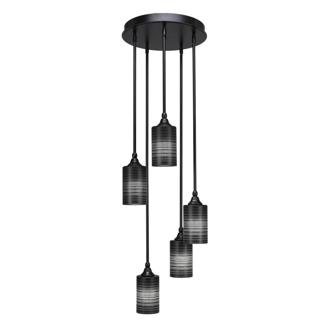 Toltec Empire 2145-mb-4069 Pendant Light - Matte Black