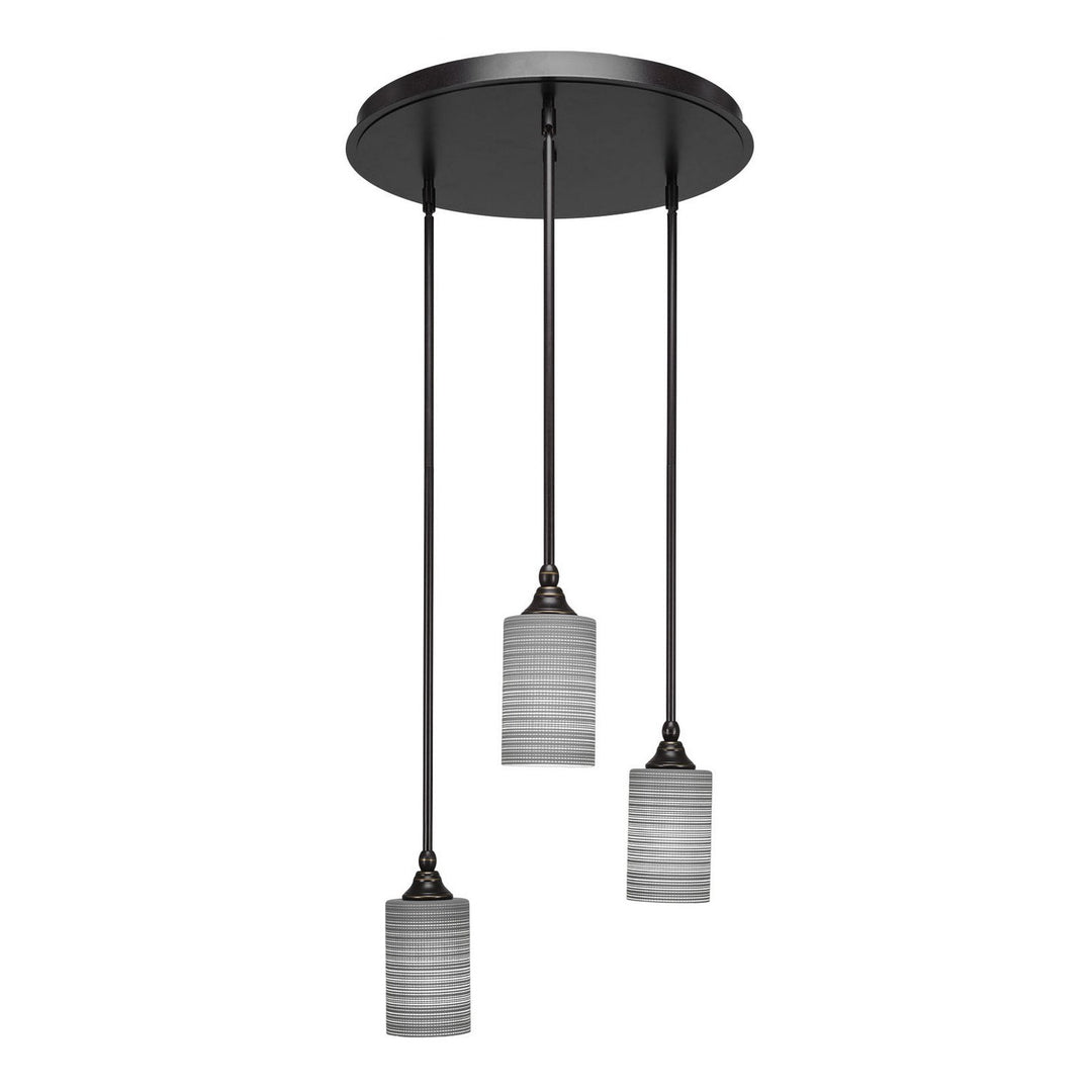 Toltec Empire 2183-dg-4062 Pendant Light - Dark Granite