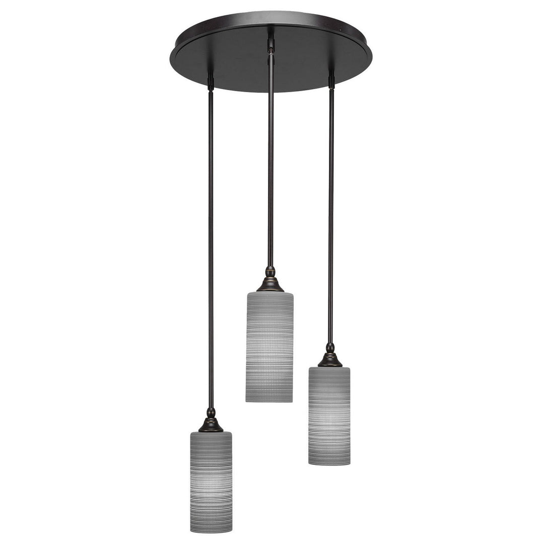 Toltec Empire 2183-dg-4092 Pendant Light - Dark Granite